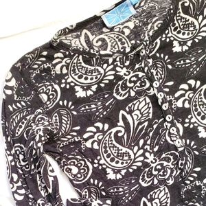 SURVIVAL Floral Paisley Long Sleeve T-Shirt